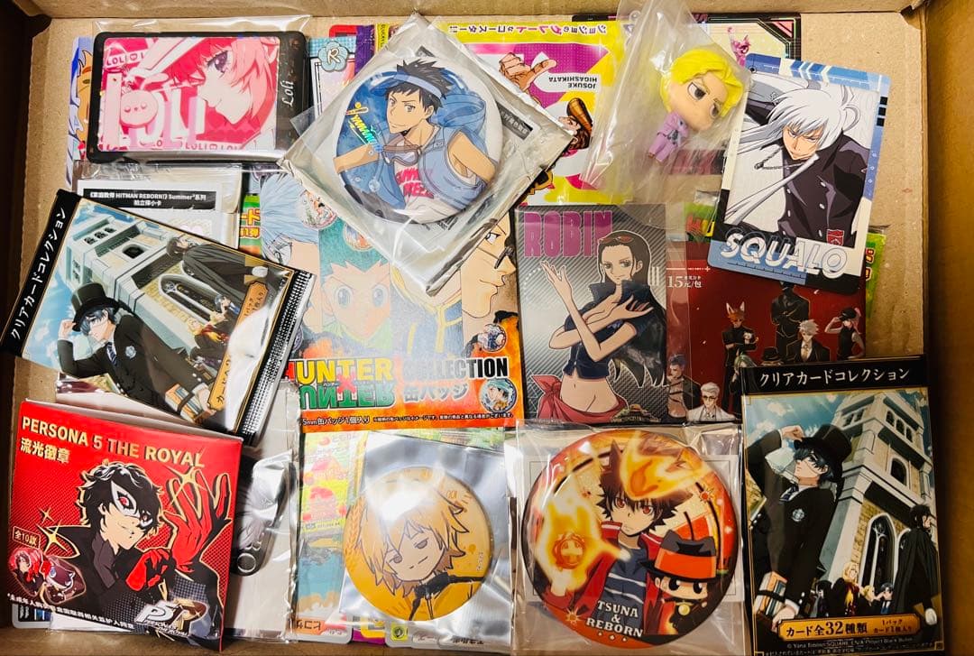 one piece ナルト 家庭教師ジャンプ　アニメキャラグッズ大量　まとめ売り