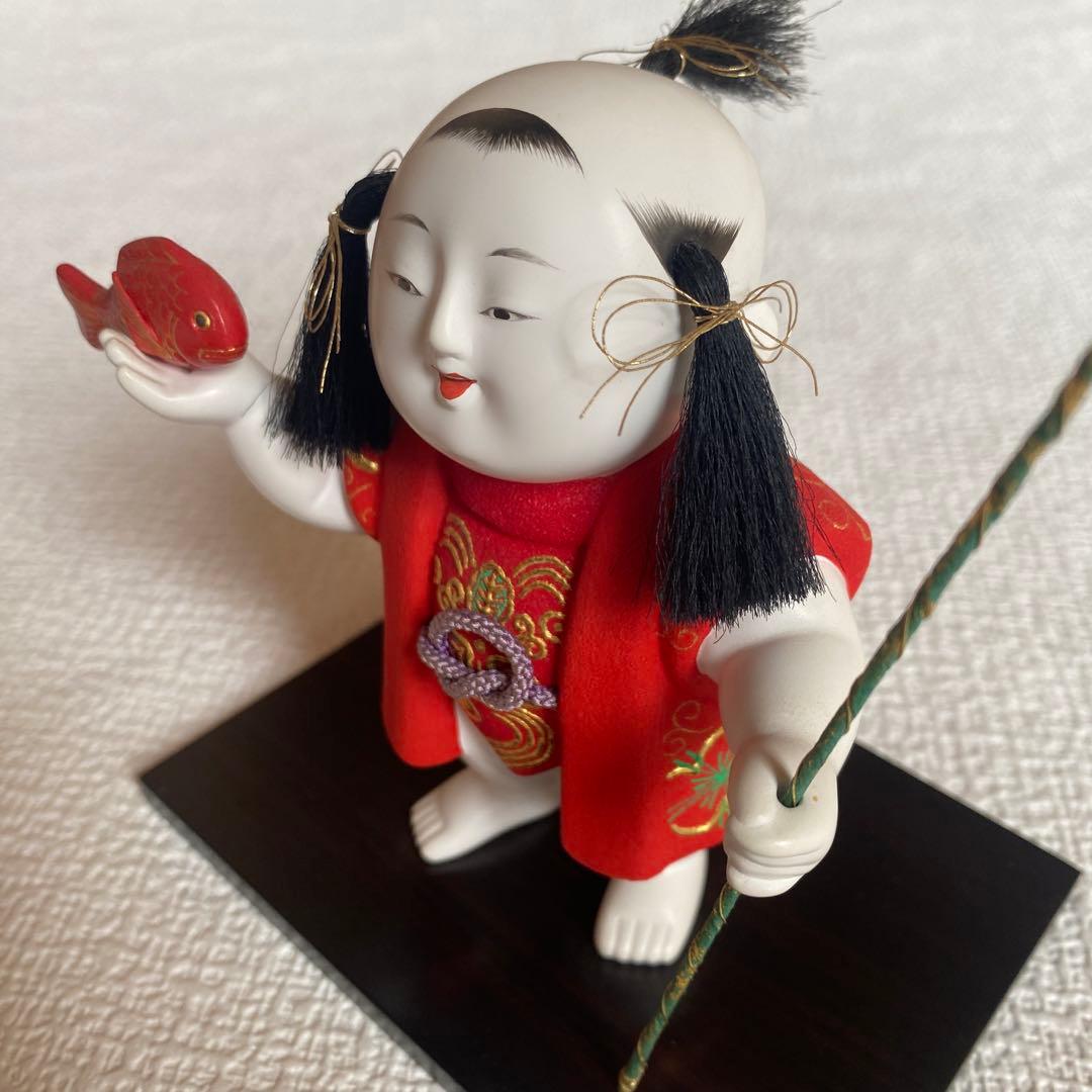 希少✨中村信喬　恵比寿　御所人形　丸平大木人形店購入　縁起物　置物