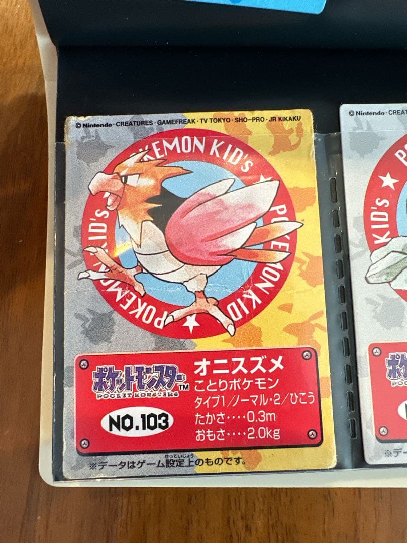 【バラ売り検討します】ポケモンキッズ　カードコレクションファイル+カード122種