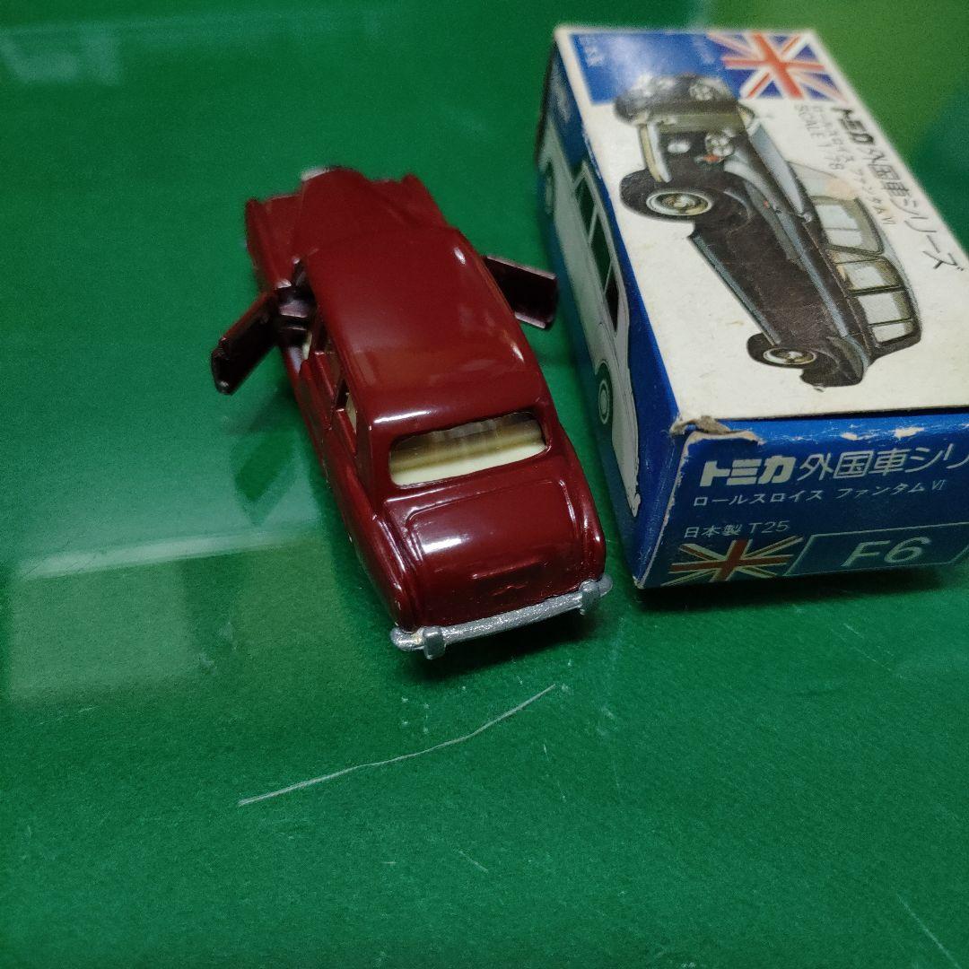 トミカ F6 ワインレッド 1/78スケール 日本製