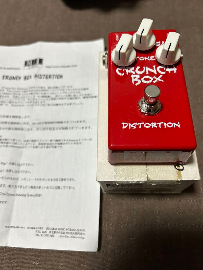 MI Audio CRUNCH BOX ディストーション