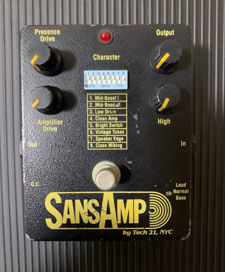 Tech 21 SansAmp 初期型