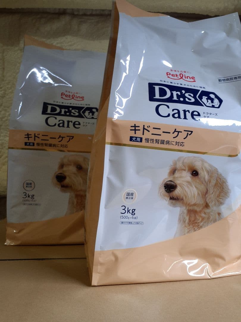 トミー様ドクターズケア犬用療法食キドニーケア3kg ×2袋