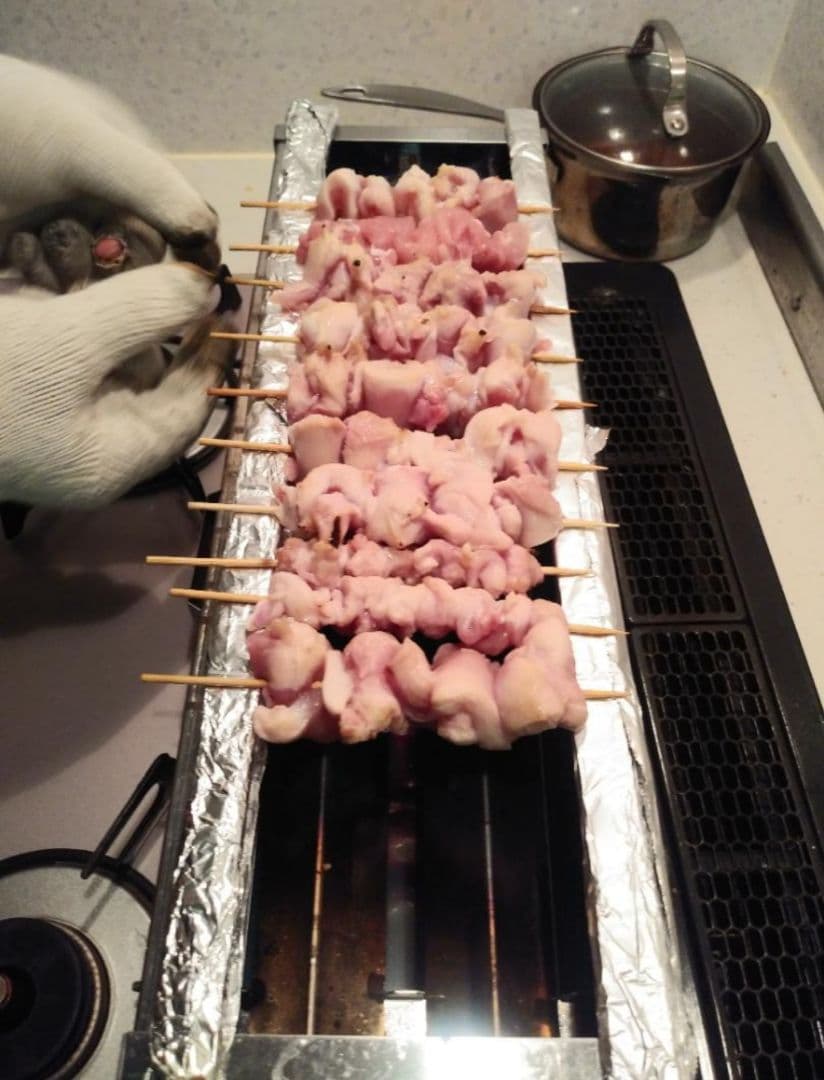 ５日以内に発送します ★ 焼き鳥焼器★団子やき鳥学園祭★イベントキッチンカー祭り