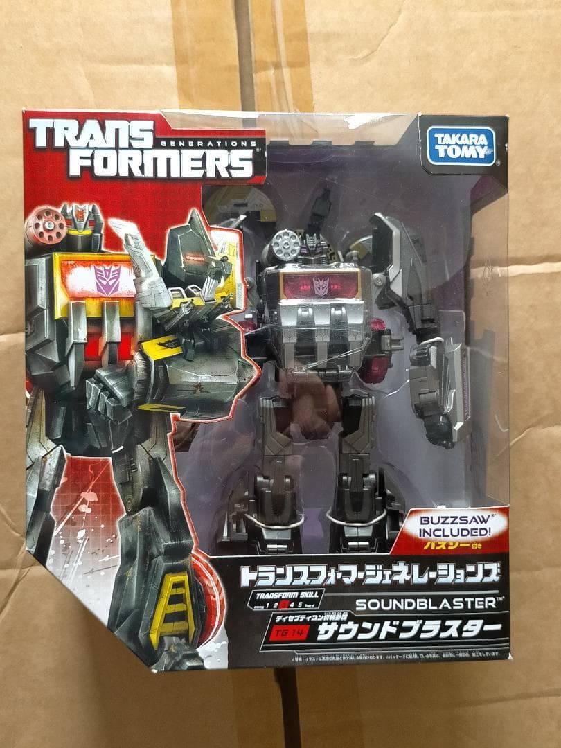 TF トランスフォーマー サウンドウェーブ サウンドブラスター ブラスター