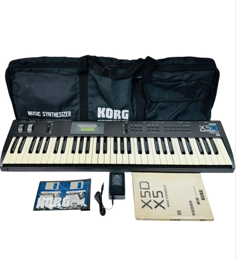 KORG コルグ ミュージック シンセサイザー 61鍵盤 キーボード X5D