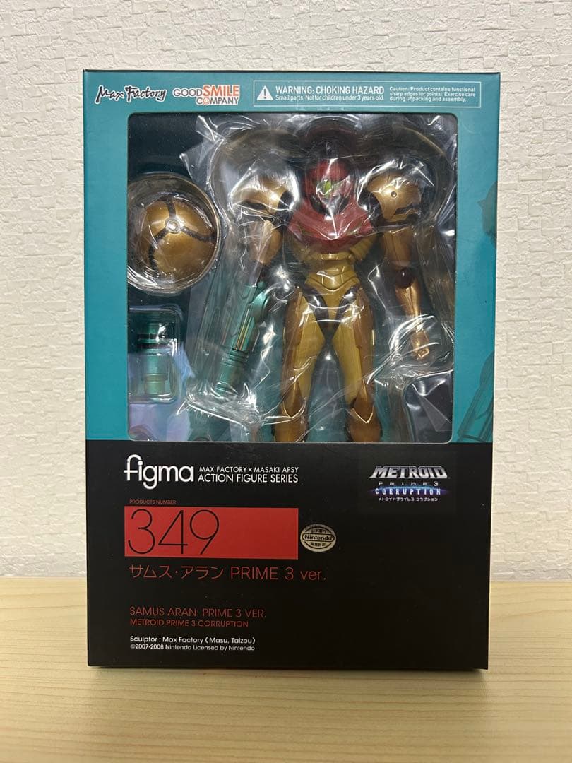 新品未開封 figma メトロイド サムス・アラン PRIME 3 ver.