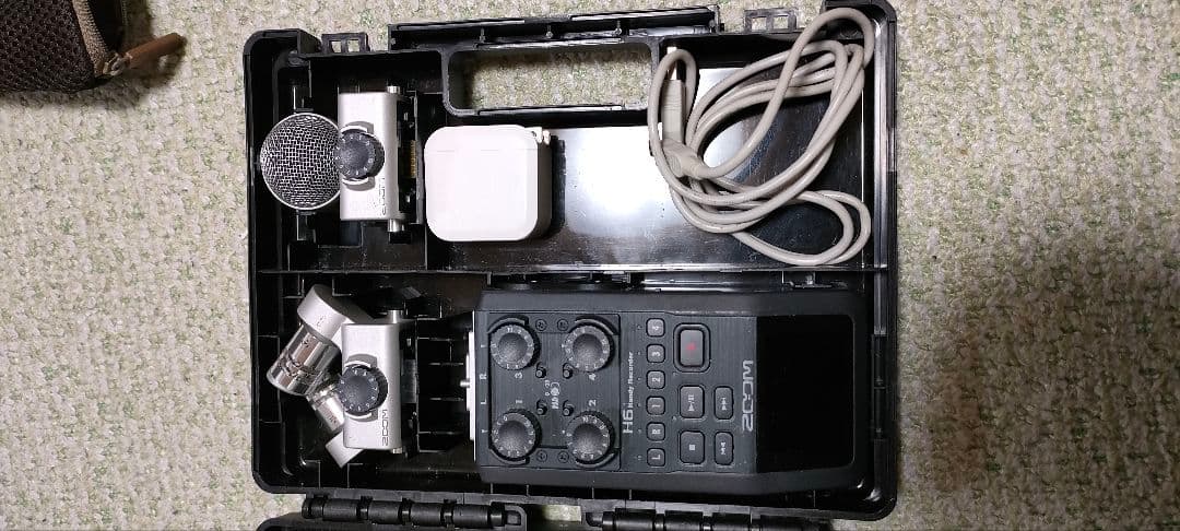 ZOOM　H6 レコーダー！完動品！