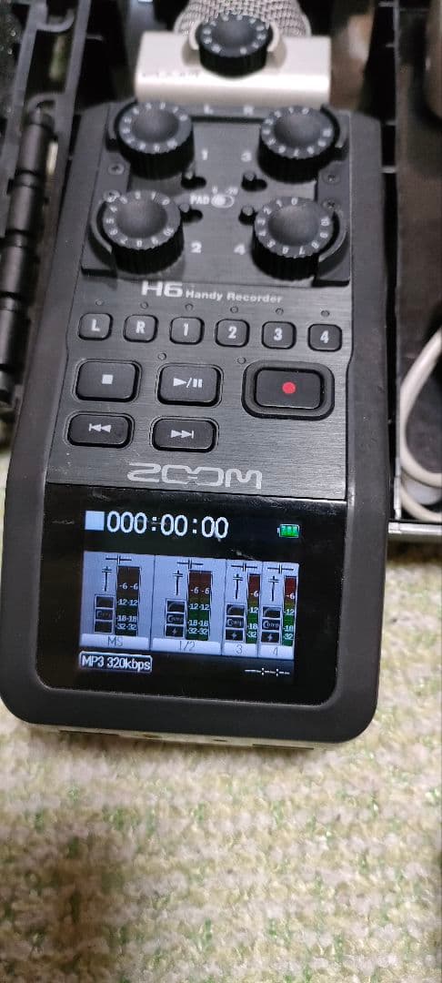 ZOOM　H6 レコーダー！完動品！