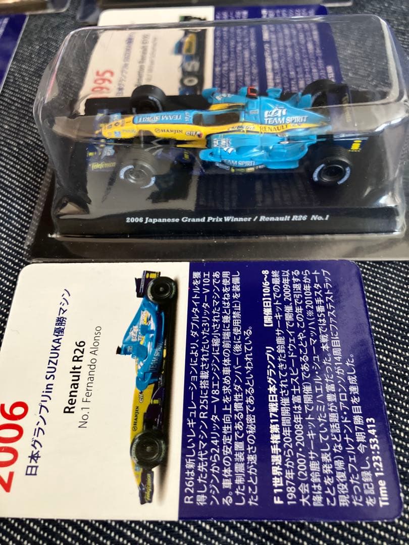 京商　ミニカー　1/64 歴代の日本GP優勝マシンコレクション　Vol.4