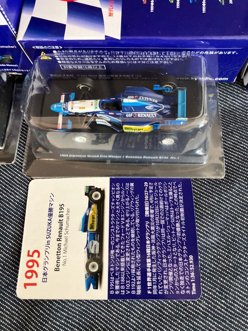 京商　ミニカー　1/64 歴代の日本GP優勝マシンコレクション　Vol.4