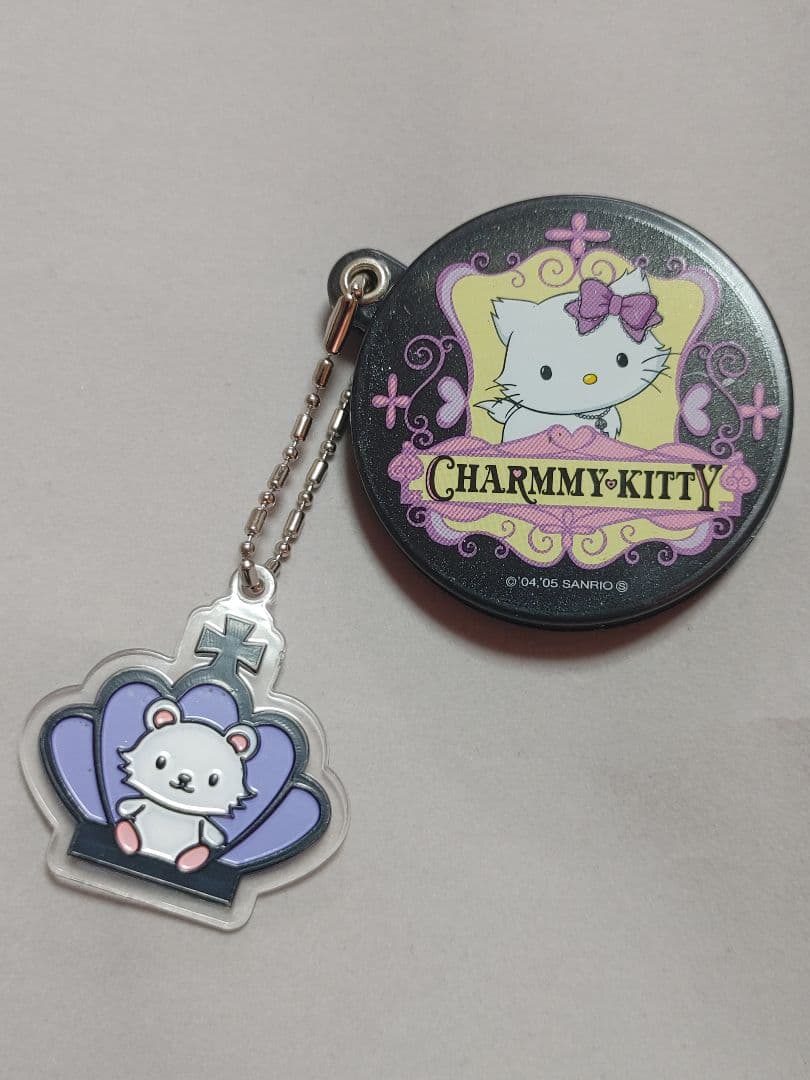 チャーミーキティ　2005年　ラウンド型　スライドミラー・ハル　ティッシュカバー