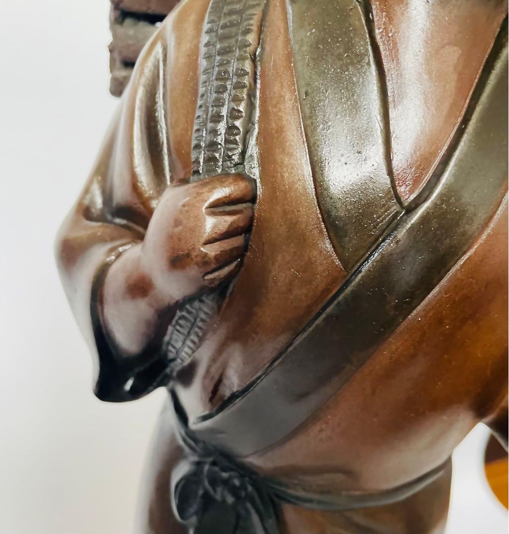 二宮金次郎 ブロンズ像 48cm 7kg