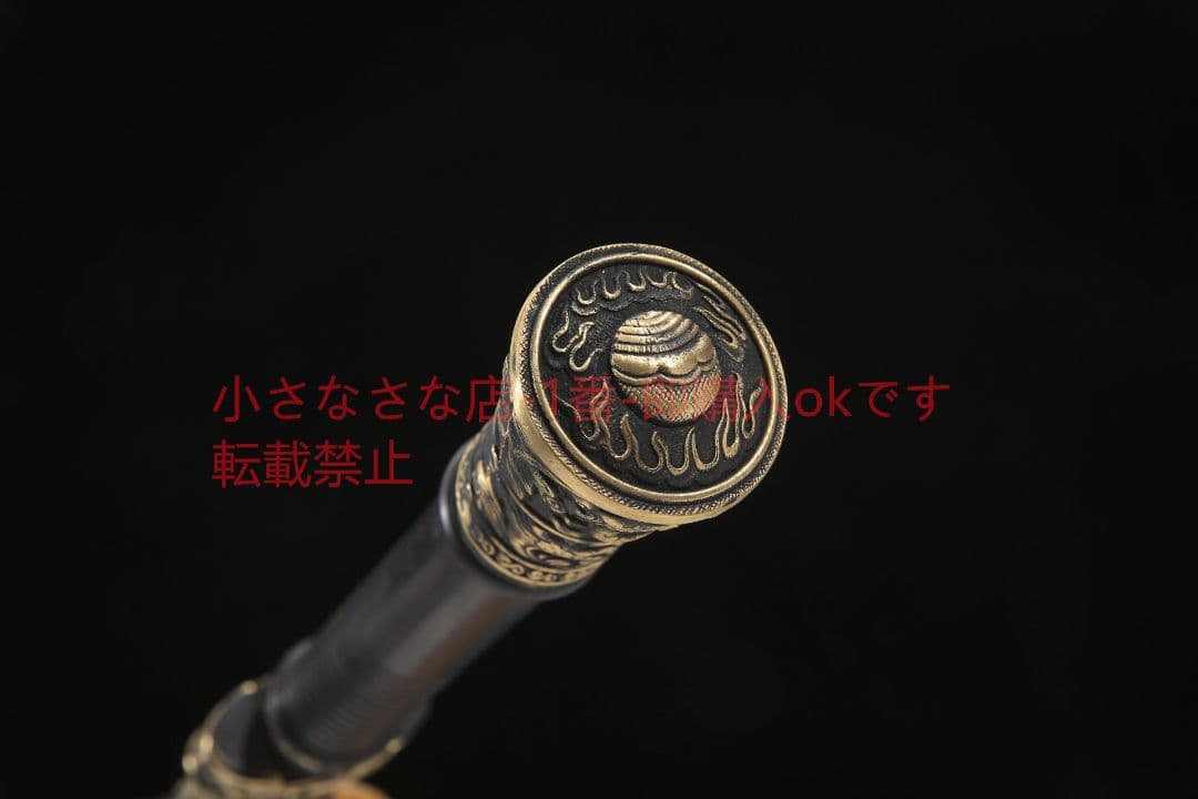 龍鳳戦剣六面百錬鋼金  古兵器 武具　刀装具　日本刀　模造刀 居合刀