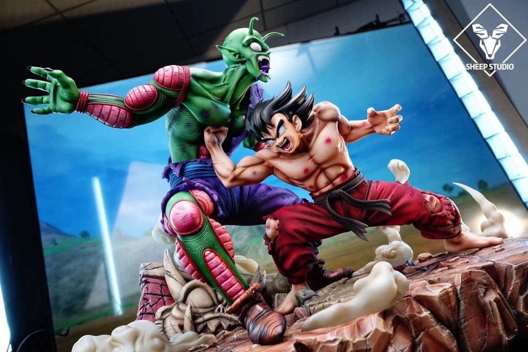 ドラゴンボール 孫悟空VSマジュニア フィギュア ガレージキット