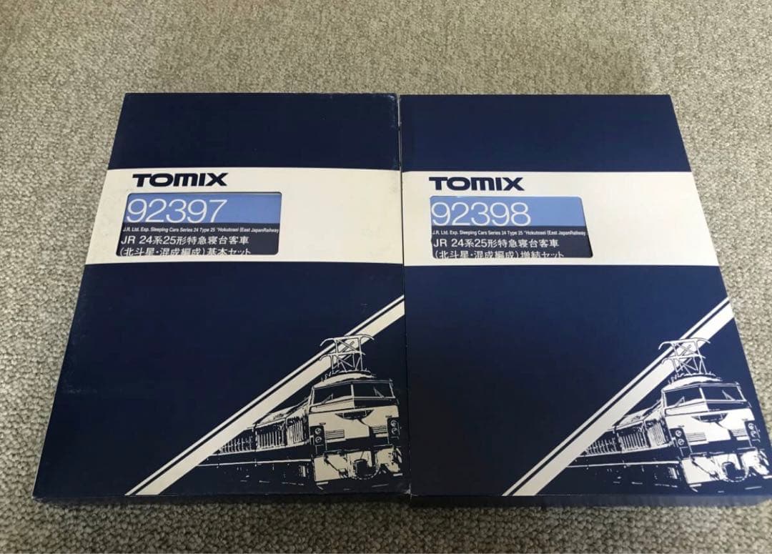 TOMIX 92397・92398 JR 24系 北斗星 混成編成 基本 増結