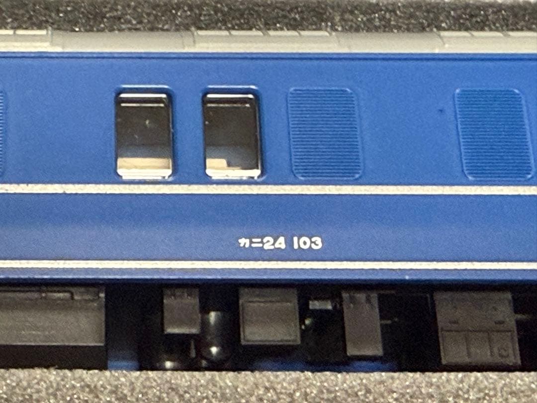 鉄道模型 ブルートレイン オハ24 カニ24等 7両セット