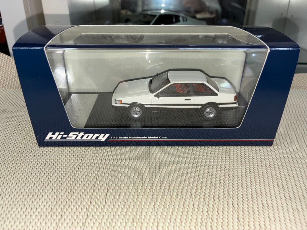 ハイストーリー 1/43 カローラレビン2DGT APEX