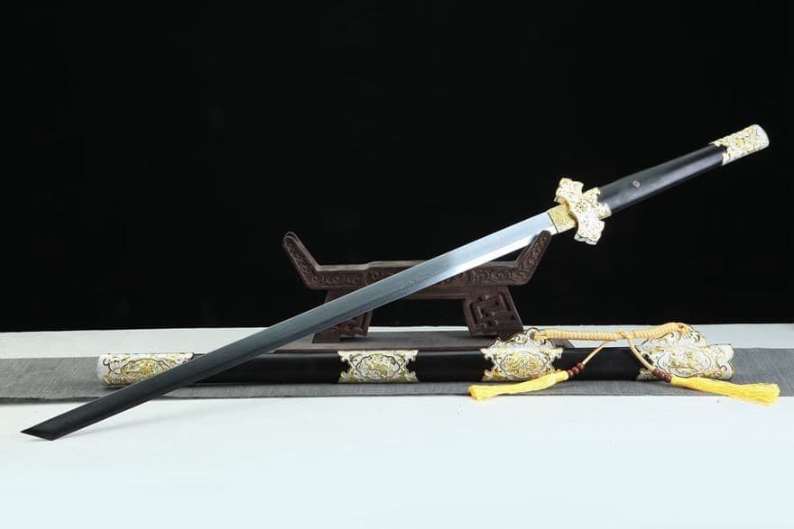 古兵器   武具　刀装具　日本刀　模造刀   居合刀 唐剣 鳳景麒麟唐刀