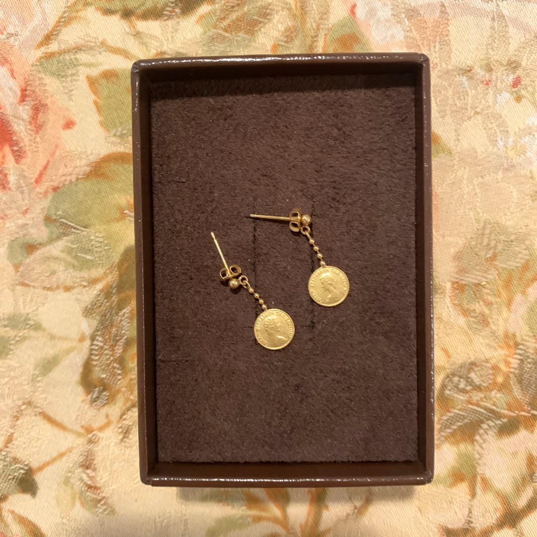 ピアス　k18