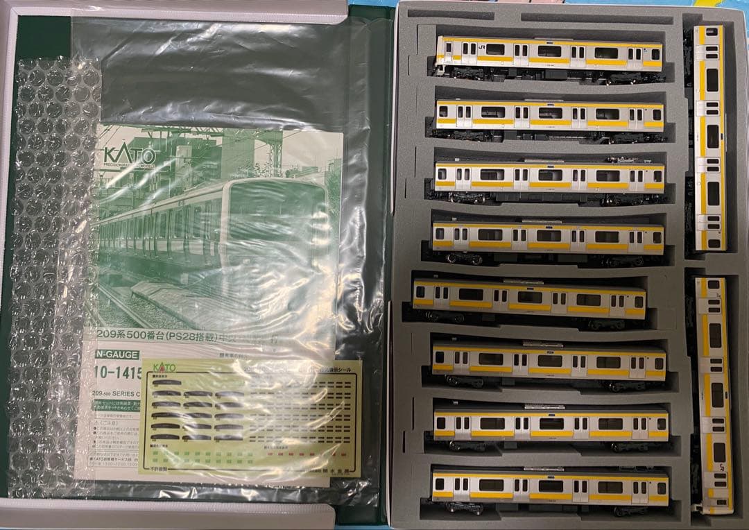 KATO 209系500番台中央・総武線 Nゲージ 10両セット