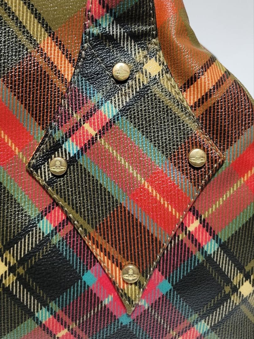 O*O様 ☆美品☆Vivienne Westwood タータンチェック柄 ハンド