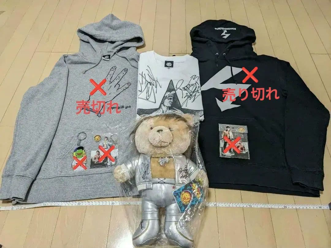 新日本プロレス YOH ＆ SHO サイン入グッズ ２点