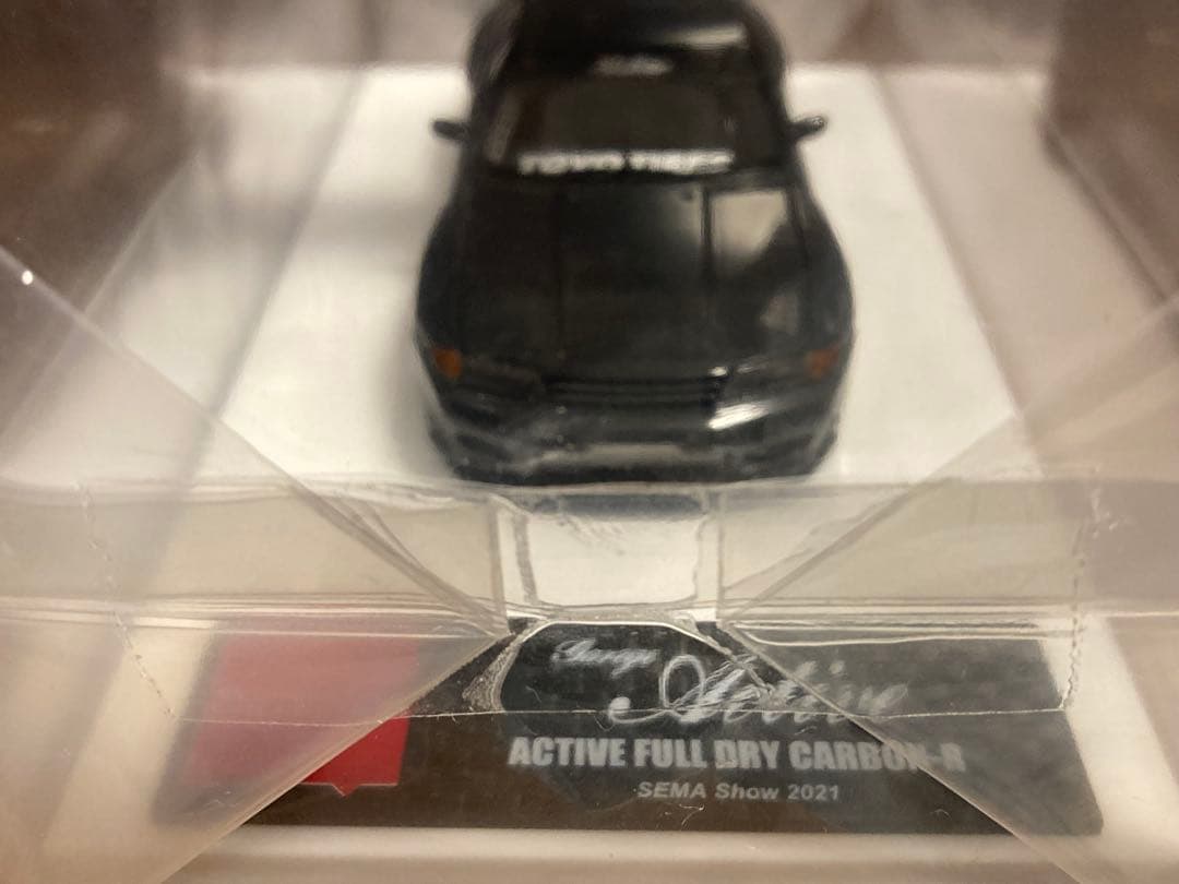 【美品】1/43 Garage Active Full carbon-R