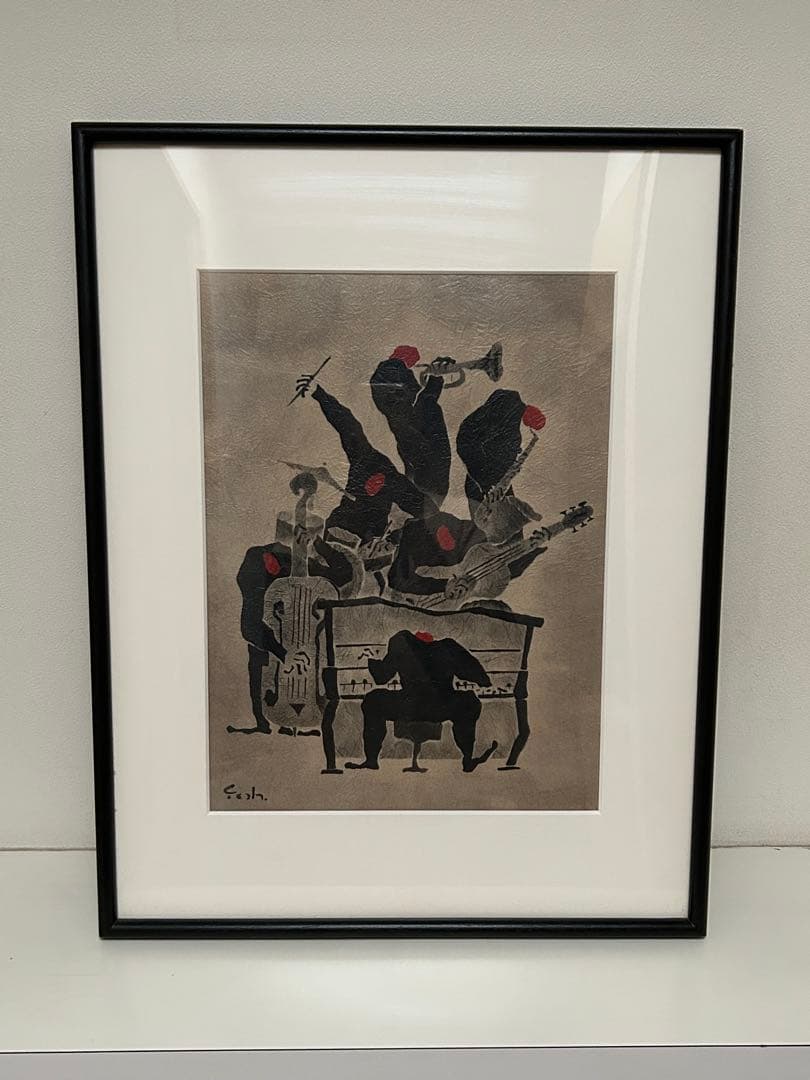 堀江洋一郎 作品 JAZZ音楽演奏 絵画