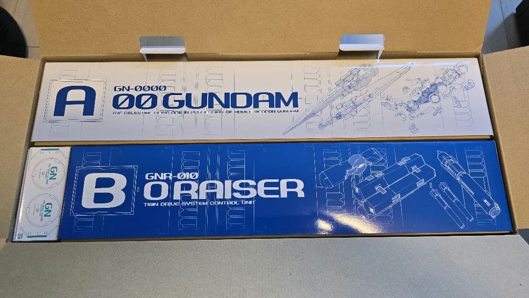 PG 00 RAISER 1/60 スケール ダブルオーライザー
