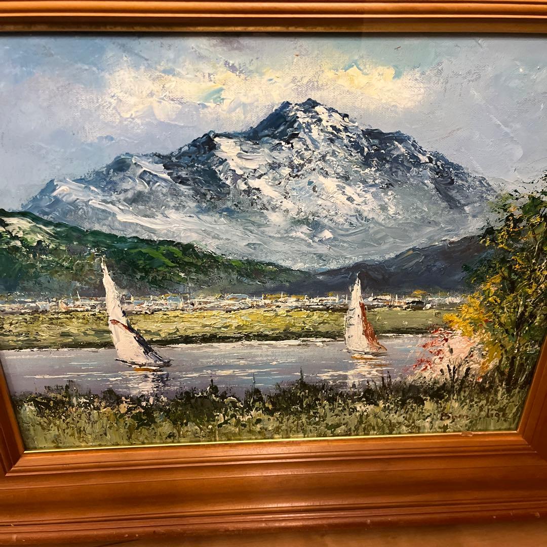 油絵画