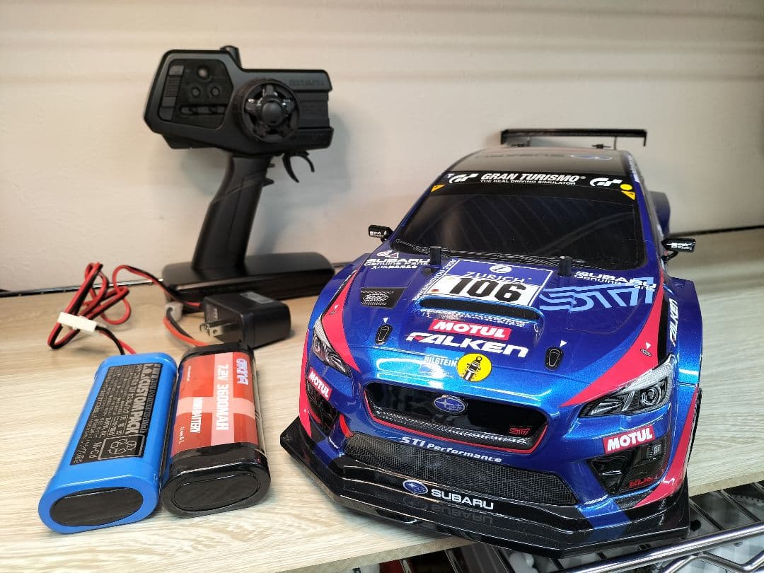 タミヤ 1/10 WRX STI ラジコン