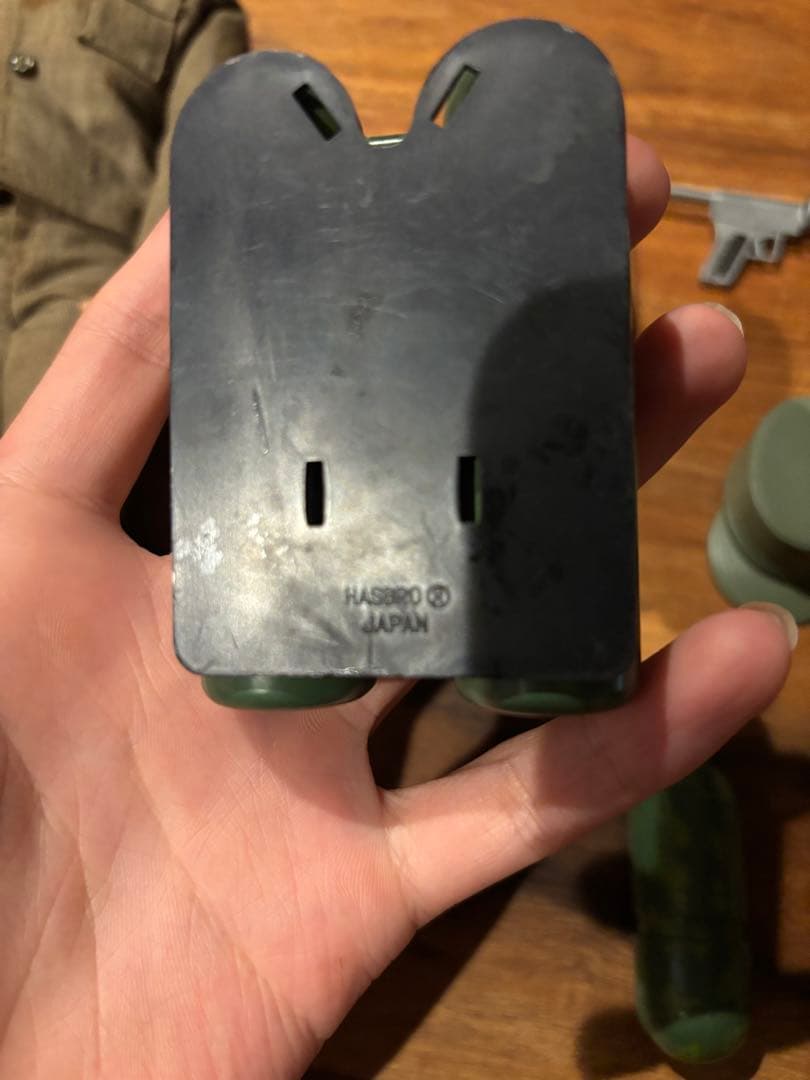 GI Joe アクションソルジャー　フィギュア　火炎放射器　レトロ