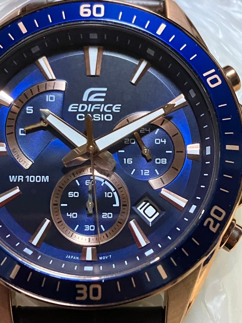 カシオ　CASIO エディフィス　クロノグラフ　　EFR-552GL-2AV