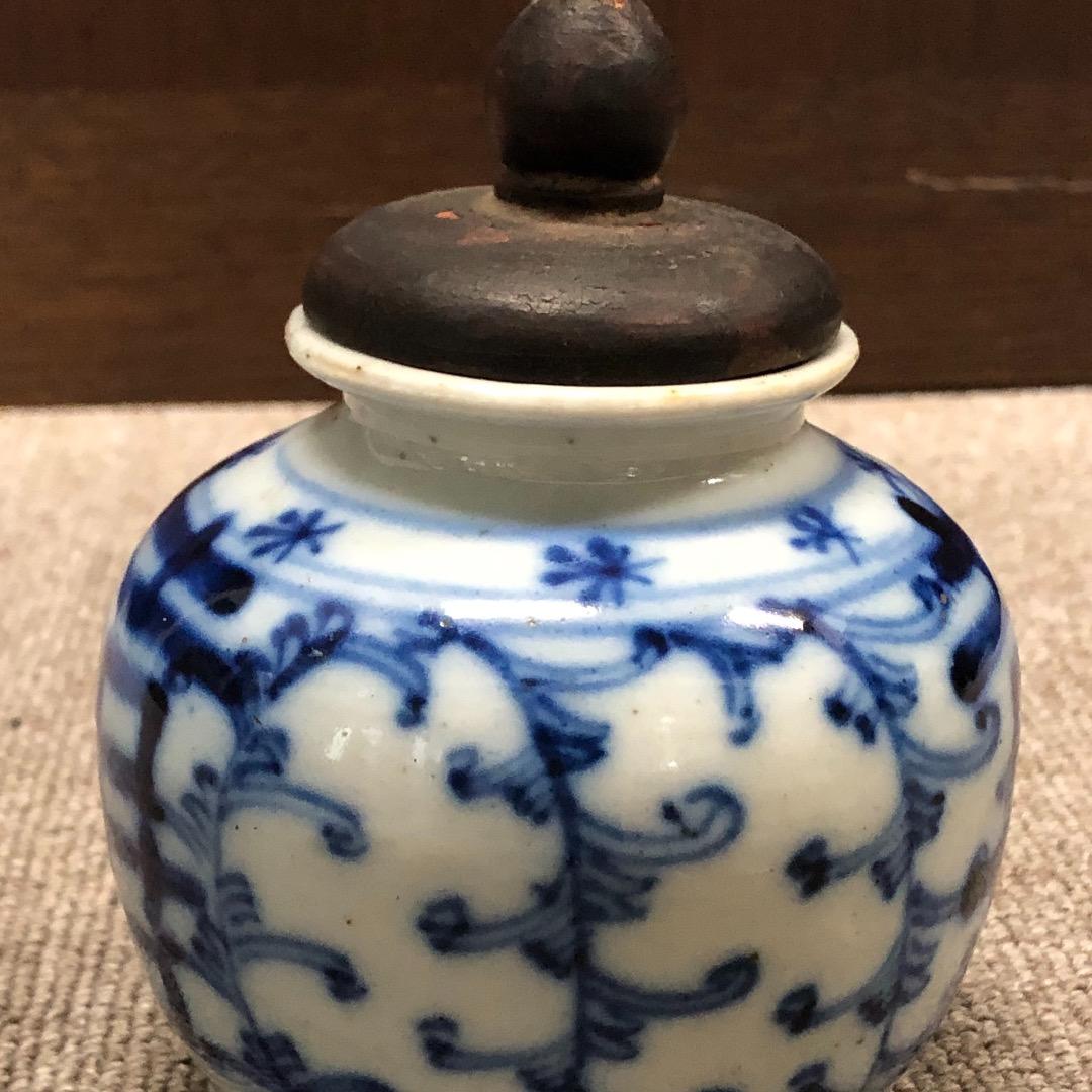 骨董　物入れ