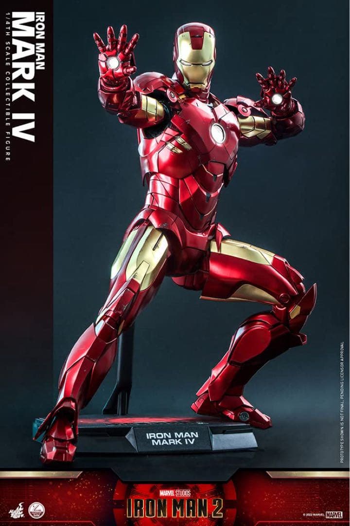 【最終値下げ】 ホットトイズ クオーター・スケール アイアンマン・マーク4