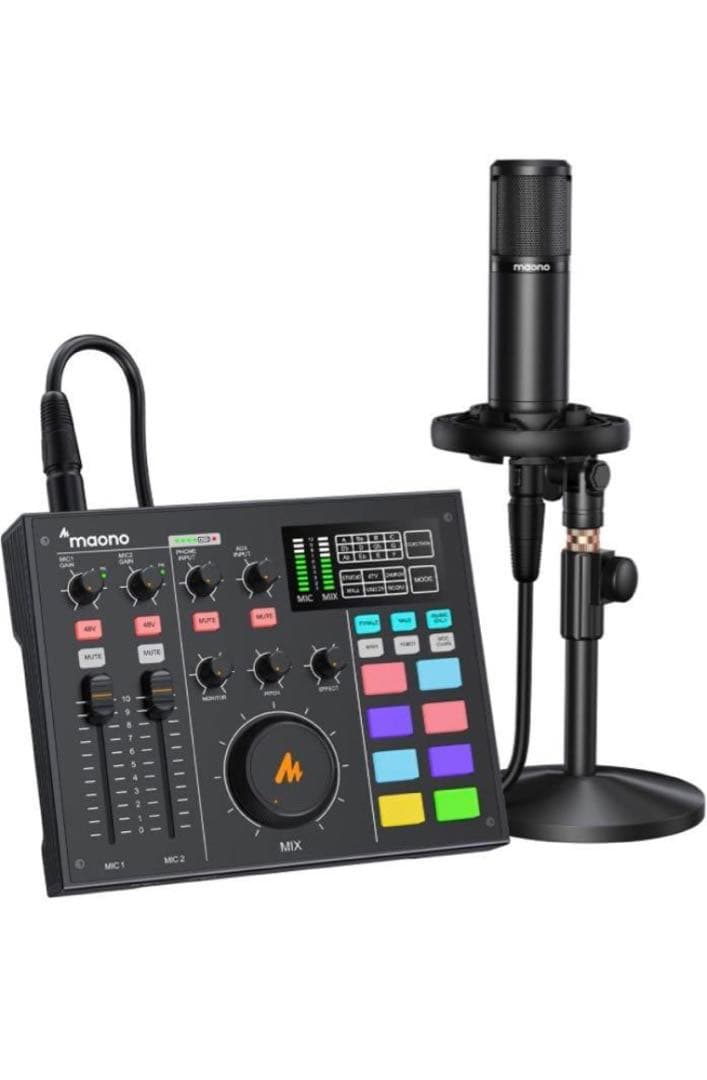 オーディオミキサー オーディオインターフェース DJ Mixer