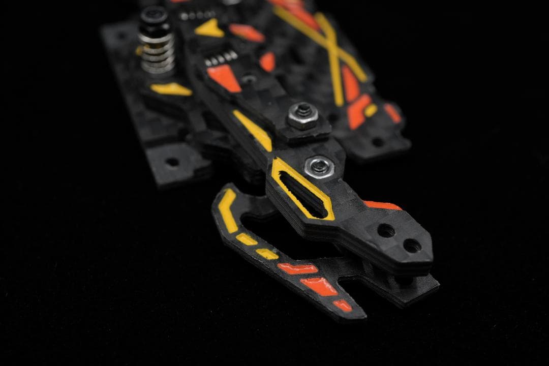 ミニ四駆　ATバンパー　アンカーシステム　新作　CNC精密加工　type-B