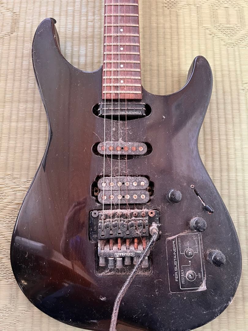 FERNANDES エレキギター ブラック