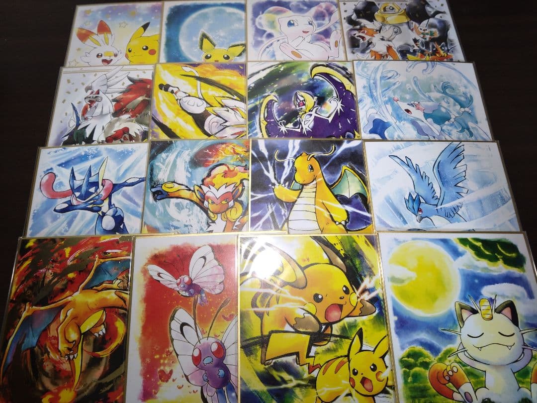 ポケモン　色紙art　1〜4弾フルコンプリートセット