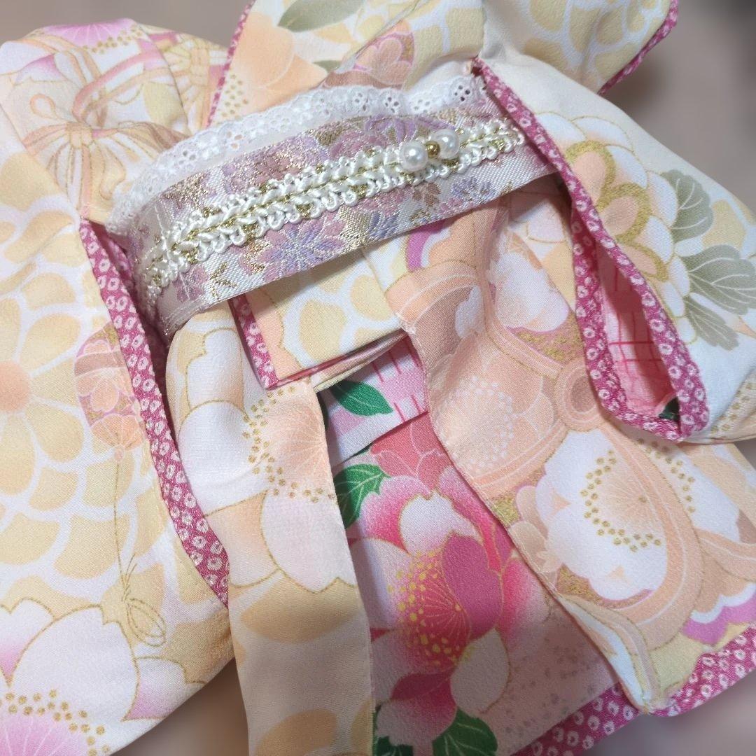 最終お値下げ saoyuko 犬お着物 2Sサイズ 美品