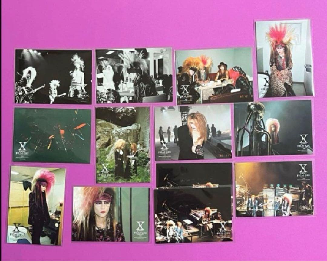 2002年XJAPAN FILM GIG＊トレーディングカード 36枚セット