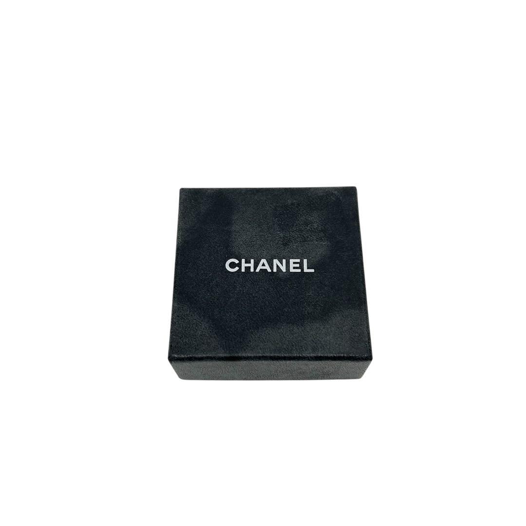CHANEL シャネル ゴールド ココマーククローバーラインストーン ブローチ