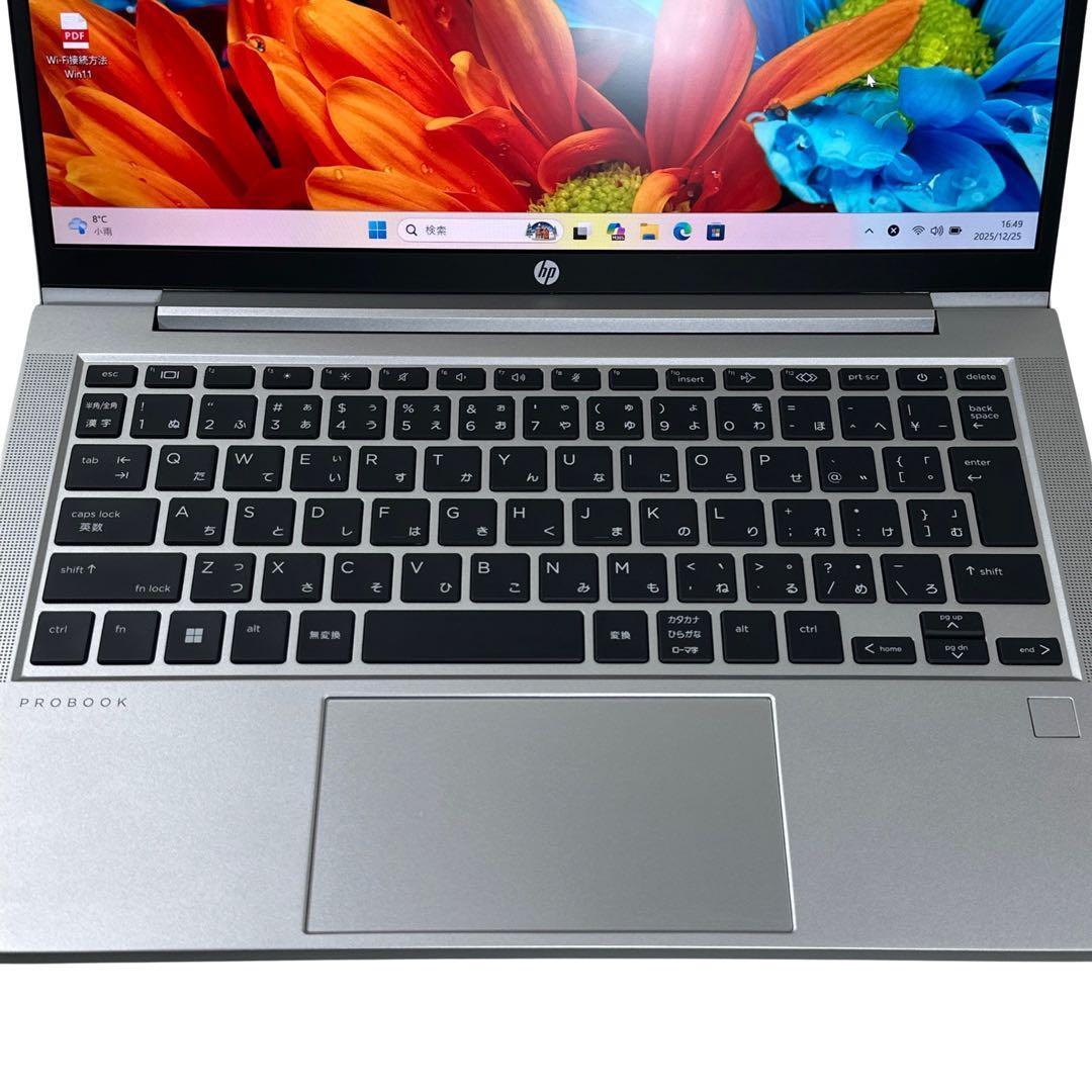 美品 HP 13型 軽量 ノートパソコン ProBook 2022年式680
