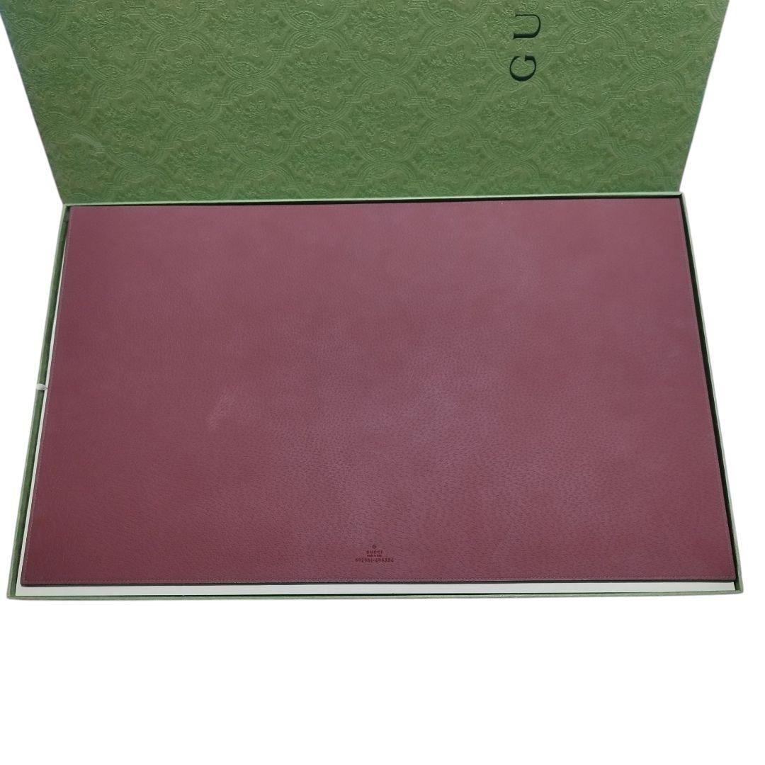 【未使用】GUCCI ジオメトリックG フィーディングマット 58×35cm