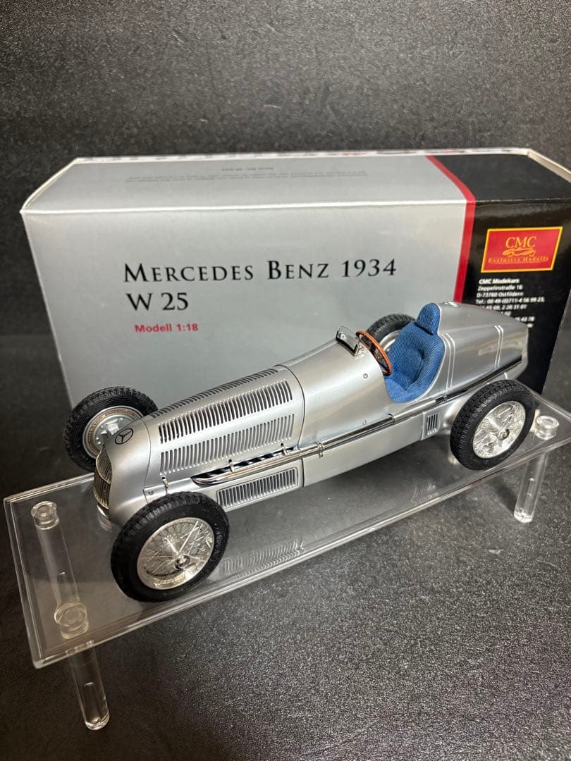 ミニカー CMC Mercedes Benz 1934 w25