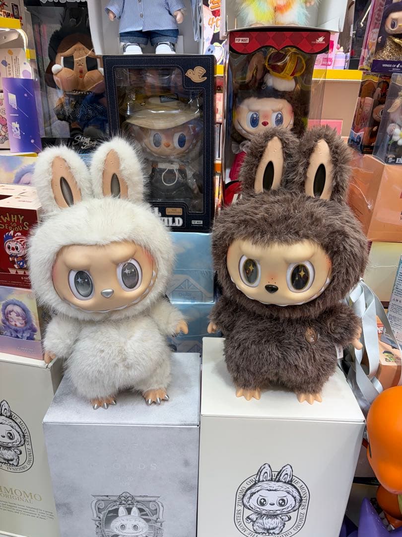 ジモモラブブセット　茶・白　ポップマート正規品