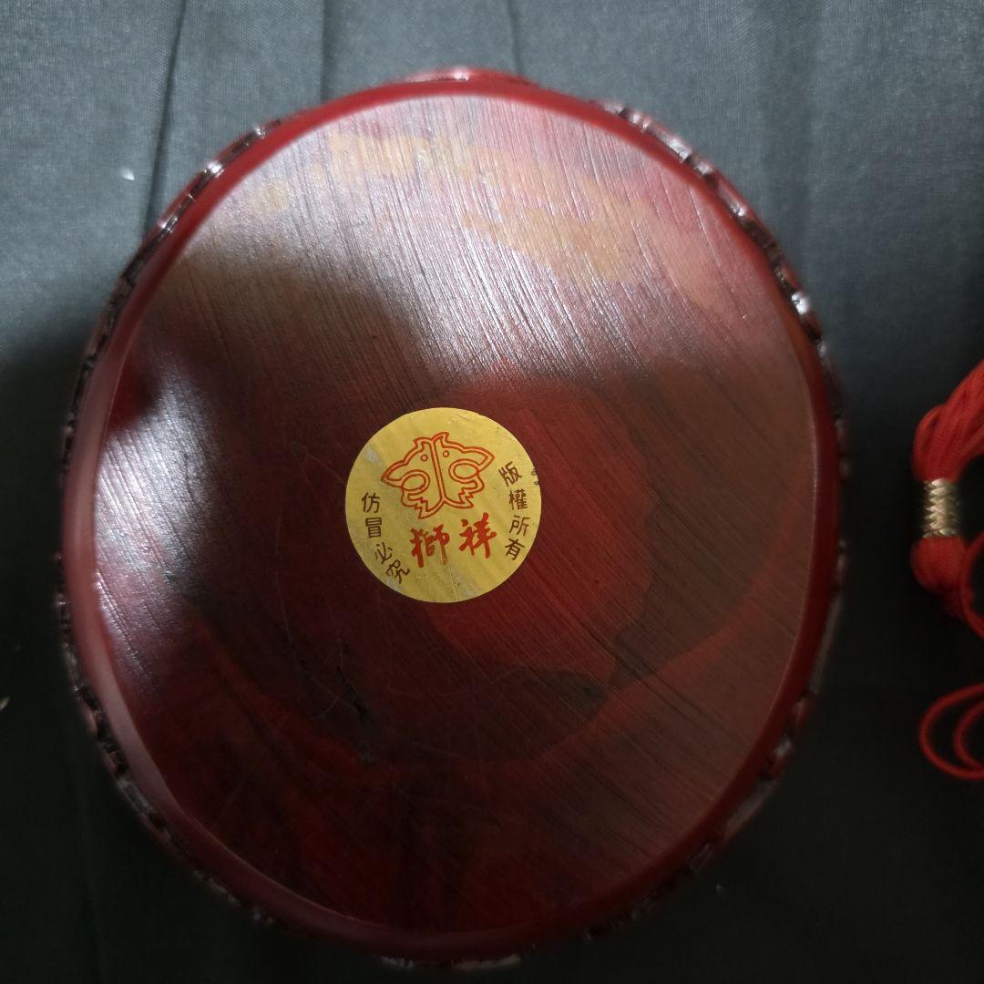 清時代　骨董品　朱肉