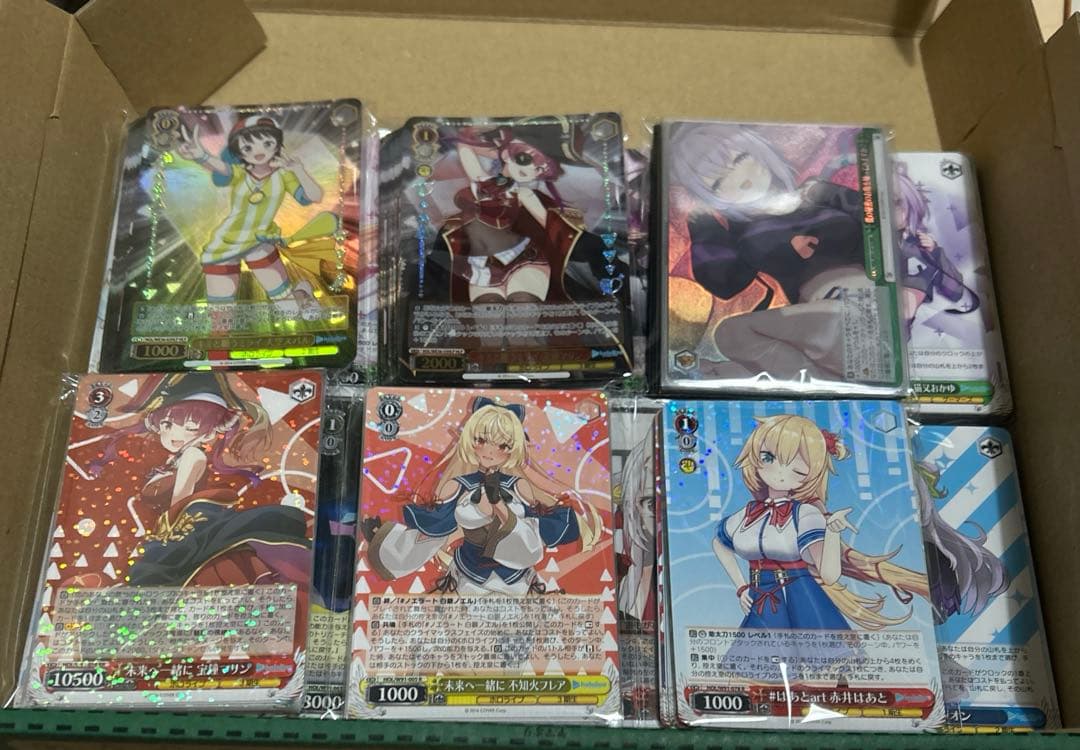 ヴァイスシュヴァルツ ホロライブ まとめ売り 大量 500枚前後