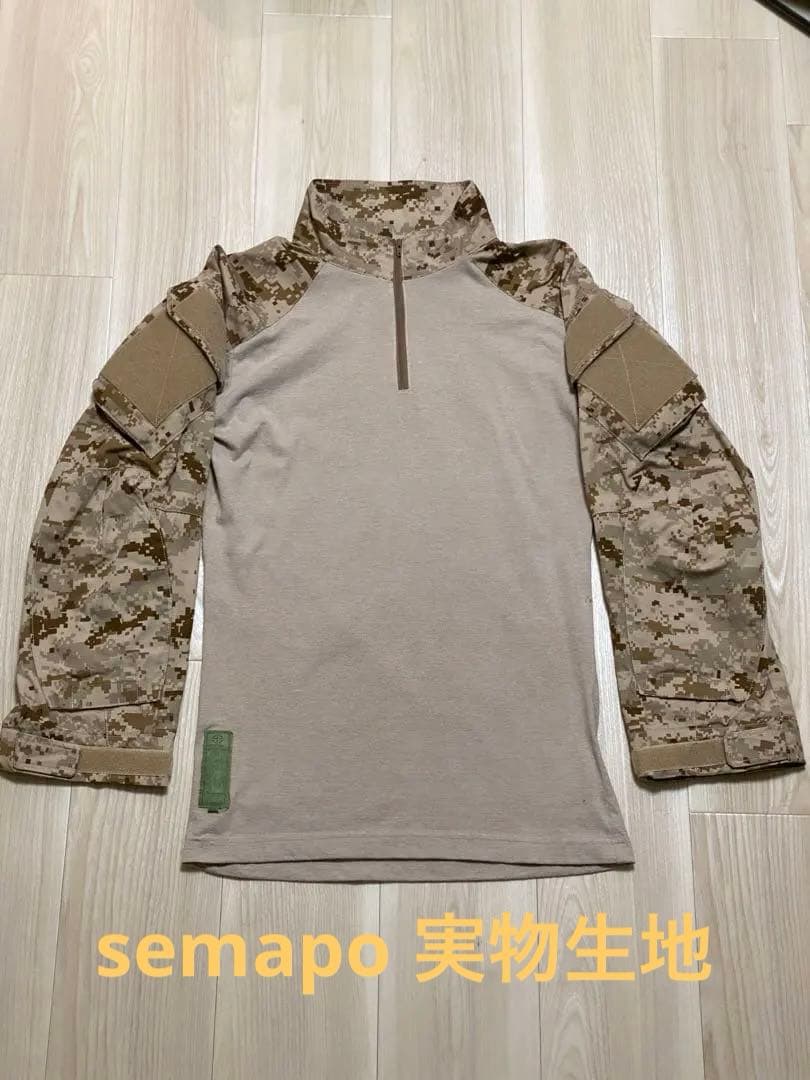 実生地 AOR1 Crye g2タイプ コンバットシャツ semapo製